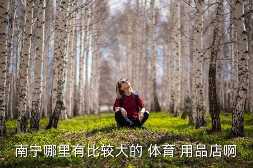 南宁哪里有比较大的 体育 用品店啊