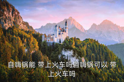 户外炊具炉具可以带上动车吗,禁止坐飞机的器具有哪些?