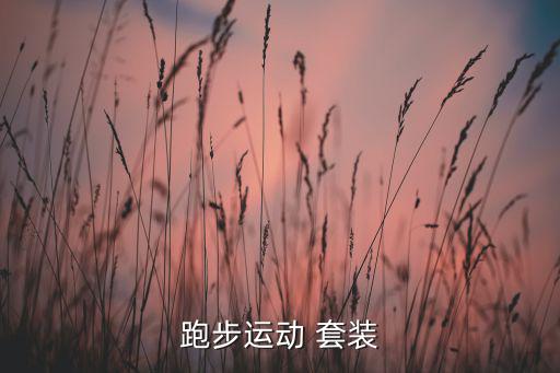 跑步运动 套装