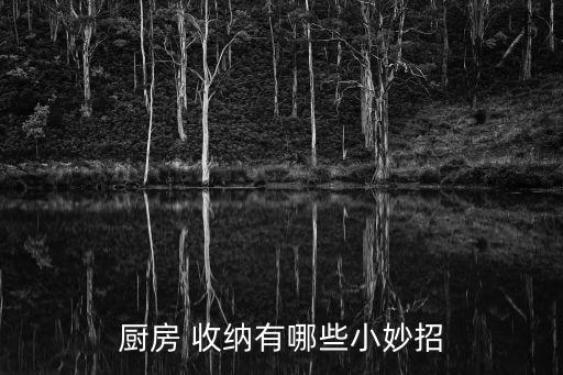 厨房 收纳有哪些小妙招