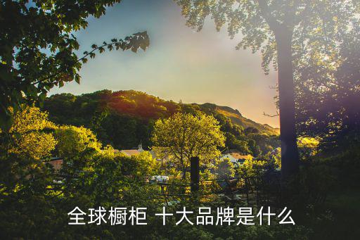 全球十大高端厨具品牌排名,全球橱柜十大品牌橱柜如下