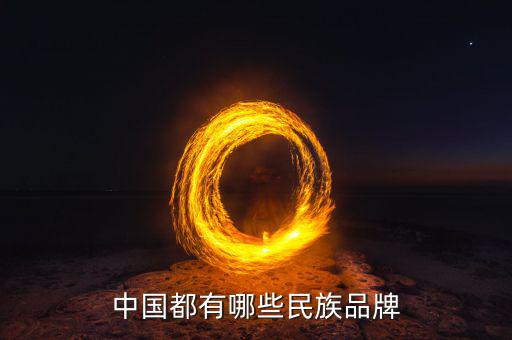 中国都有哪些民族品牌