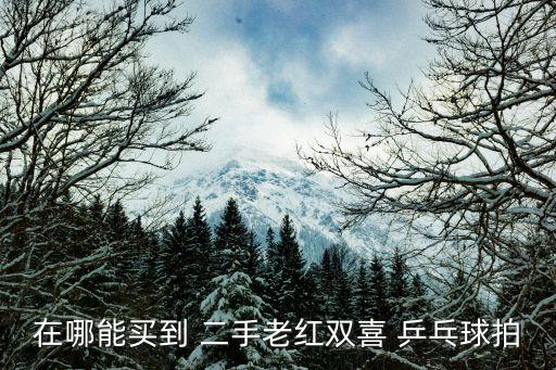 乒乓球器材二手交易网,三星乒乓球拍用胶粘处理底板也加厚