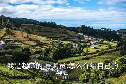 我是超市的 导购员,怎么介绍自己的产品