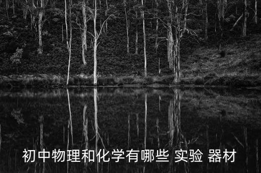 初中物理和化学有哪些 实验 器材