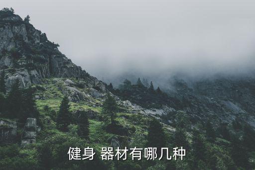 健身 器材有哪几种