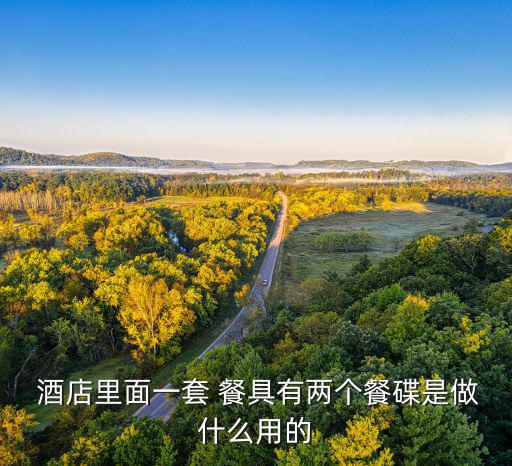  酒店里面一套 餐具有两个餐碟是做什么用的