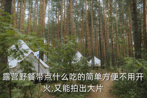 野营食物准备,野营带什么食物最好
