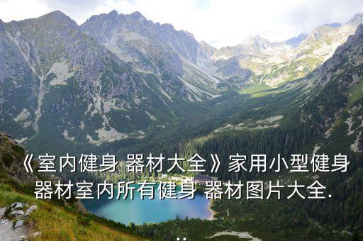 《室内健身 器材大全》家用小型健身 器材室内所有健身 器材图片大全...