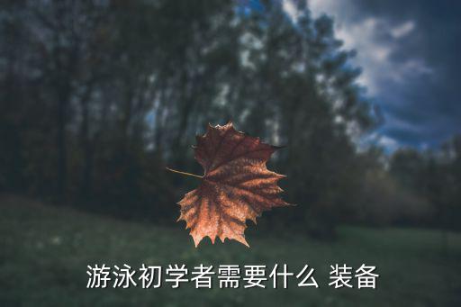 户外游泳需要哪些装备,游泳注意事项