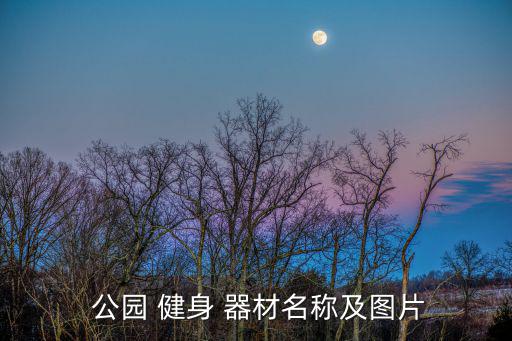 公园健身器材名称大全英文翻译,公园健身器材名称和图片如下