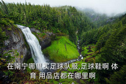 在南宁哪里买足球队服,足球鞋啊 体育 用品店都在哪里啊