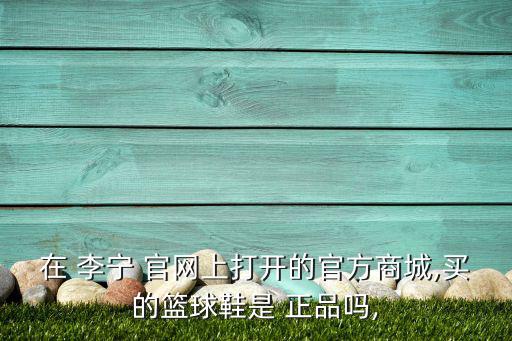李宁官网正品