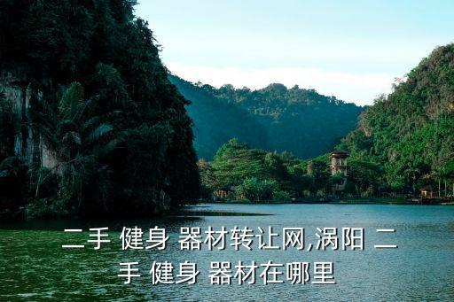  二手 健身 器材转让网,涡阳 二手 健身 器材在哪里