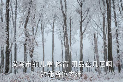 义乌体育用品有哪些品牌,体育用品连锁店有哪些品牌