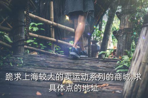 跪求上海较大的卖运动系列的商城,求具体点的地址