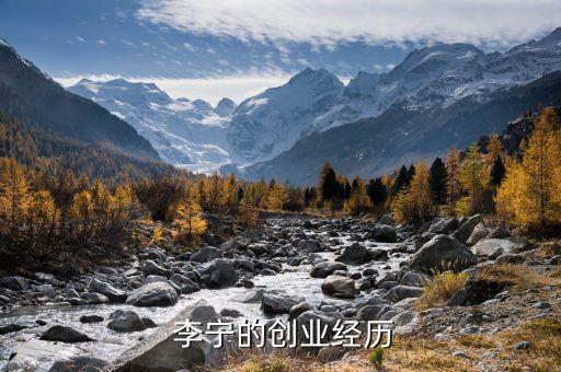  李宁的创业经历