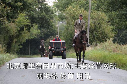 北京哪里有网羽市场,主要经营网球、羽毛球 体育 用品
