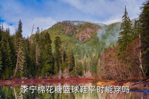  李宁棉花糖篮球鞋平时能穿吗