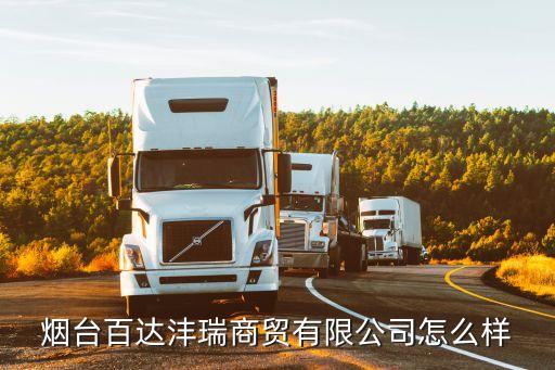烟台百达沣瑞商贸有限公司怎么样