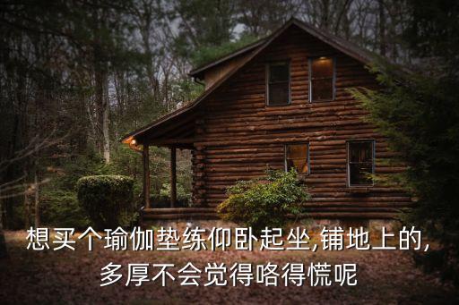 想买个瑜伽垫练仰卧起坐,铺地上的,多厚不会觉得咯得慌呢