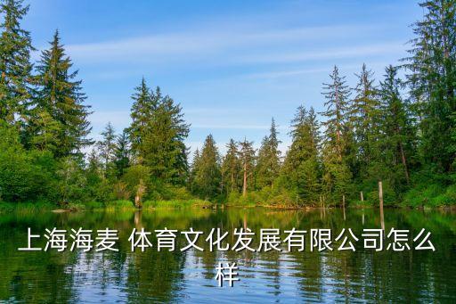 上海海麦 体育文化发展有限公司怎么样