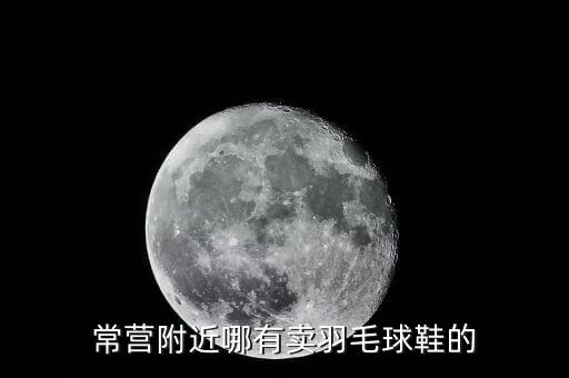 常营附近哪有卖羽毛球鞋的
